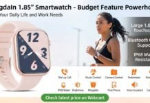 Mingdaln 1.85 inch Smartwatch Offers Bluetooth Calling & 120+ Sports Modes for Budget Buyers