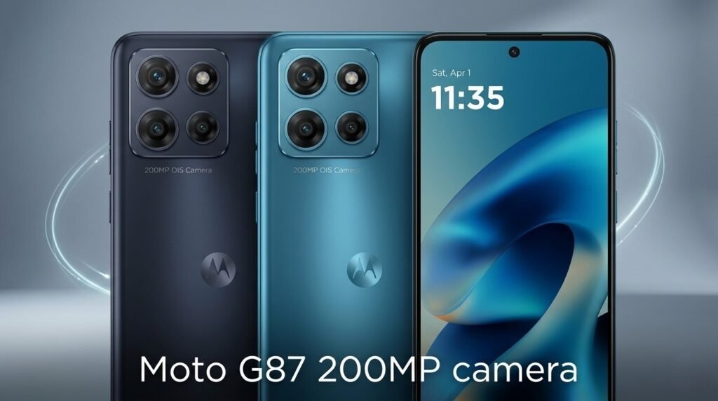 Current image: Moto G87 200MP camera headlines Motorola’s new budget push