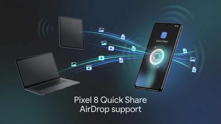 Pixel 8 Quick Share AirDrop support looks close as Google preps the final switch
