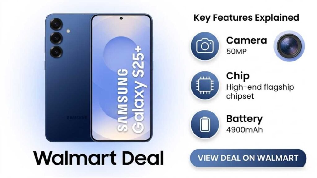 Current image: Samsung Galaxy S25+ Deal – Flagship Power, 50MP Camera & AI Smarts