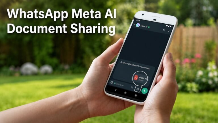WhatsApp Meta AI document sharing is being tested — here’s how file uploads could change chats