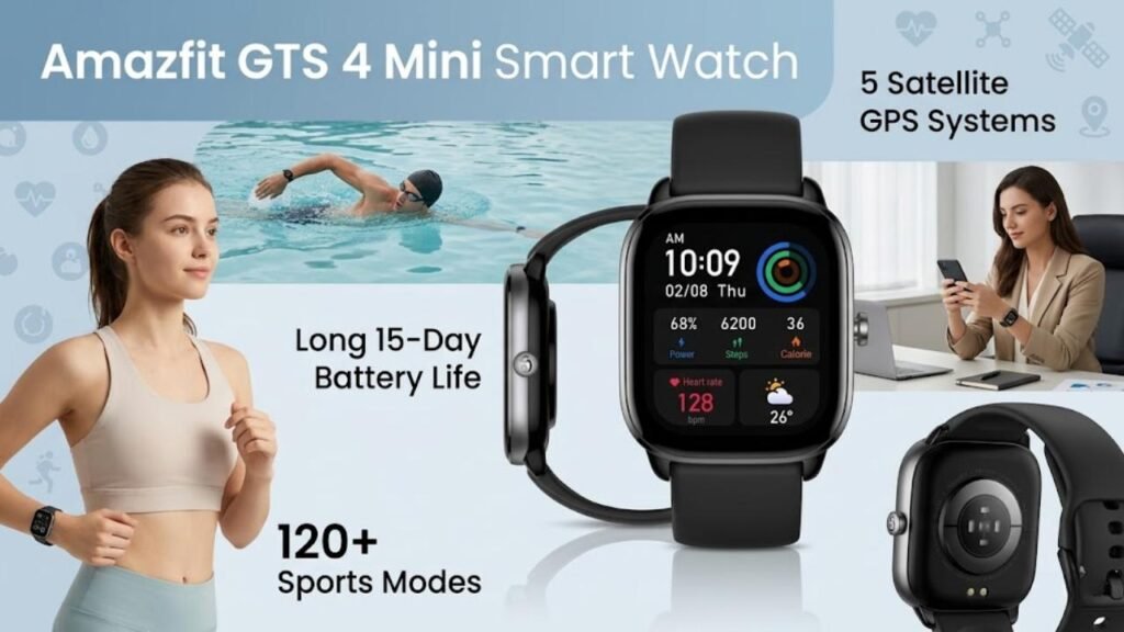 Amazfit GTS 4 Mini Smart Watch