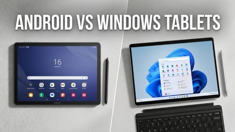 Android vs Windows Tablets - Which Is Right for You
