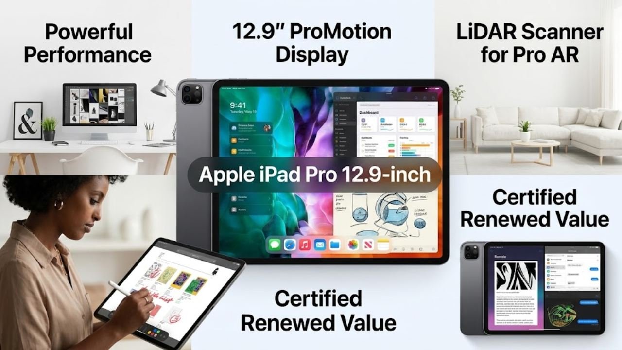 Apple iPad Pro 12.9-inch (2020) — Renewed