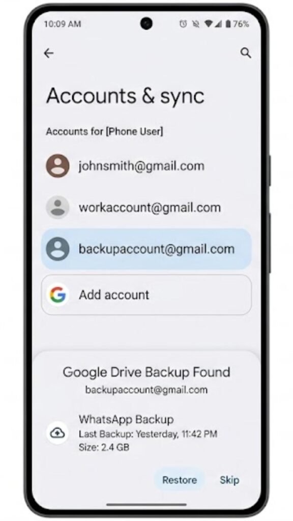 Fix 1_ Confirm the Correct Google Account Is Active