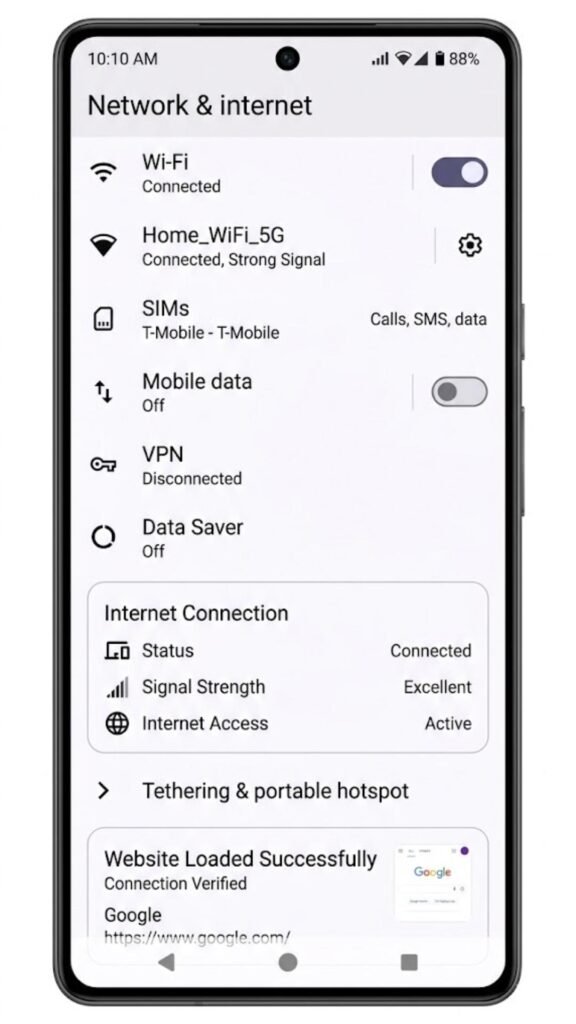 Fix 4_ Check Your Internet Connection and Disable VPN