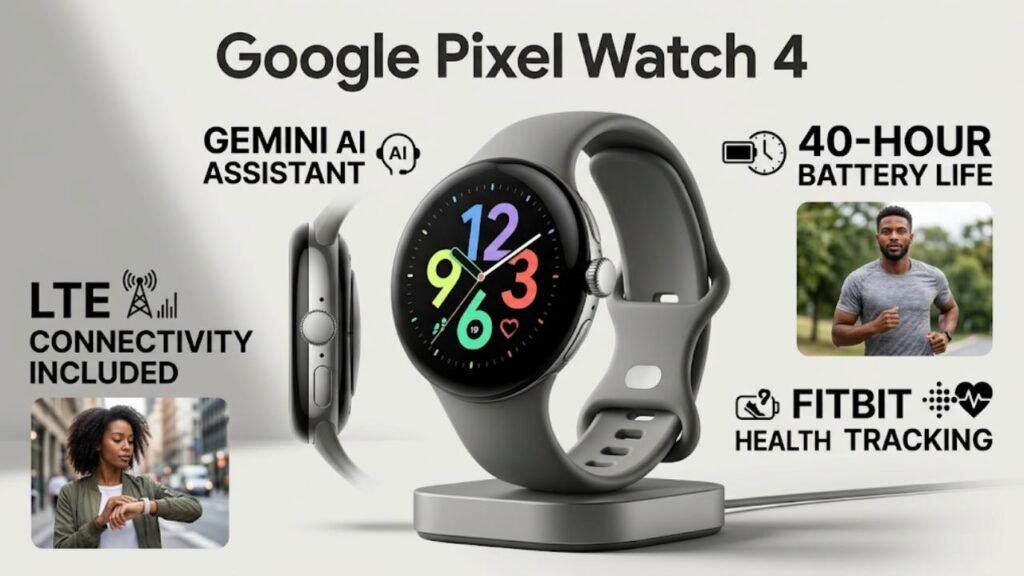 Google Pixel Watch 4 (45mm, LTE)