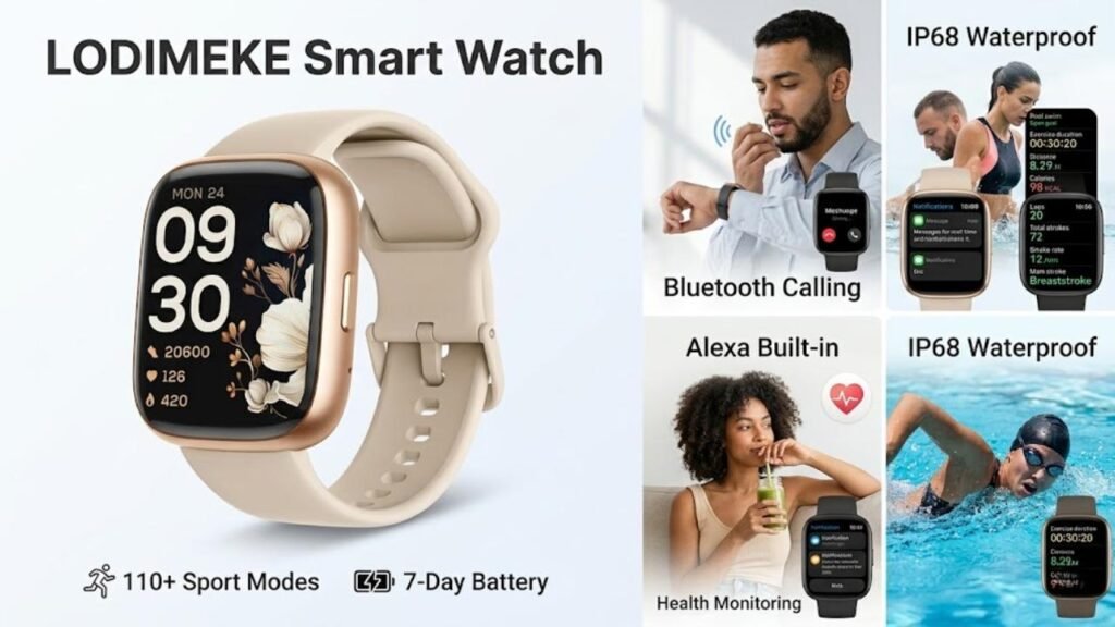 LODIMEKE Smart Watch