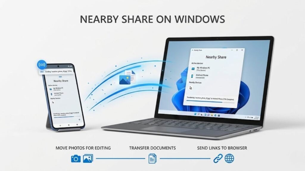 Nearby Share on Windows