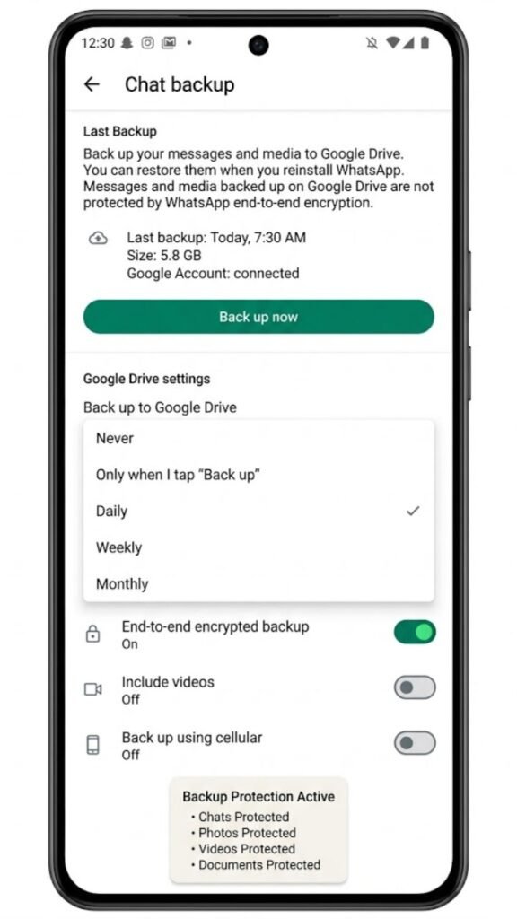 Ongoing Protection Against Data Loss-When to Use WhatsApp Backup