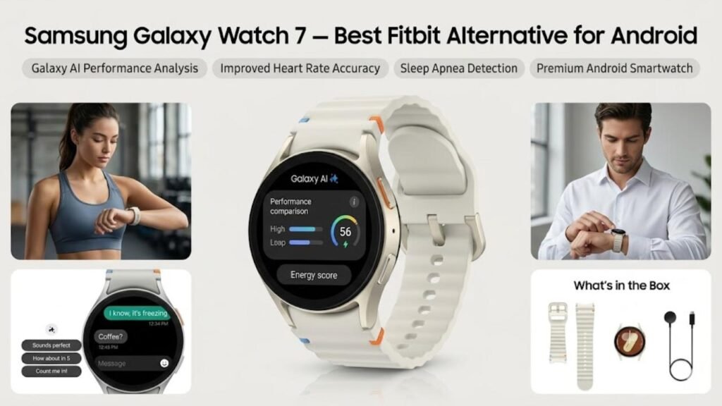Samsung Galaxy Watch 7 — Best Fitbit Alternative for Android