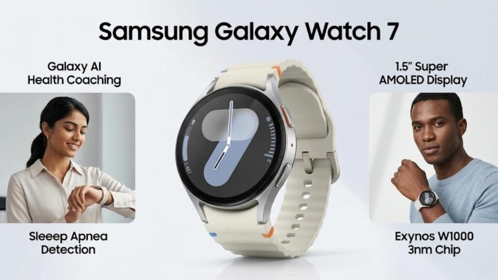 Samsung Galaxy Watch 7 (44mm) — Best Overall Wear OS Watch