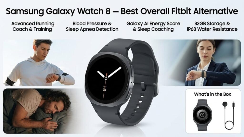 Samsung Galaxy Watch 8 — Best Overall Fitbit Alternative