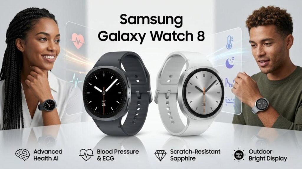 Samsung Galaxy Watch 8 (40mm) — Best Premium Wear OS Watch