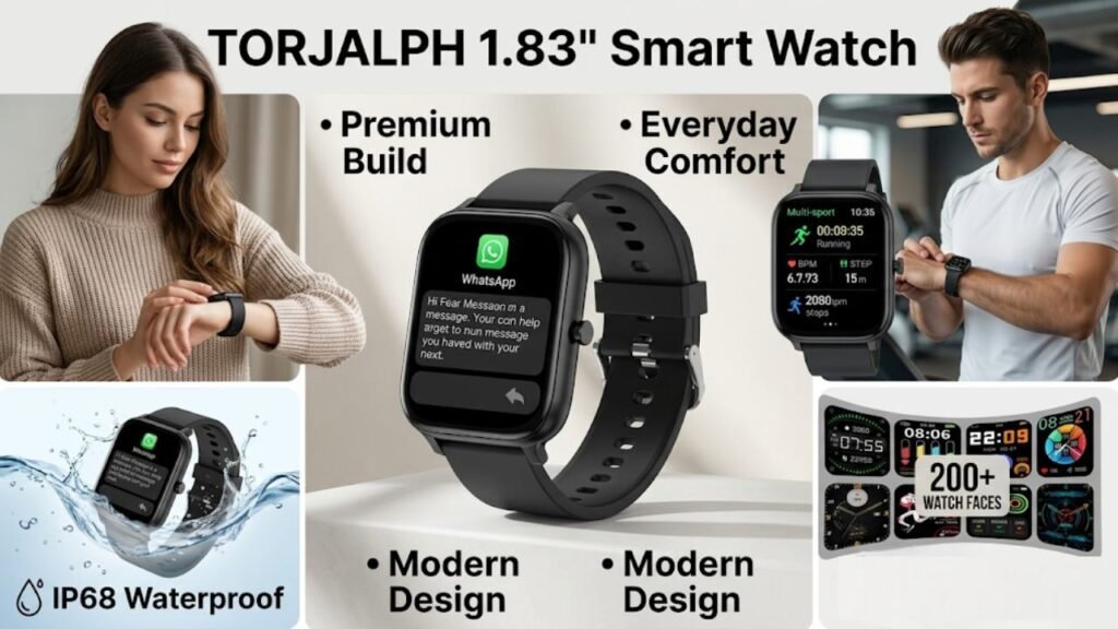 TORJALPH 1.83" Smart Watch