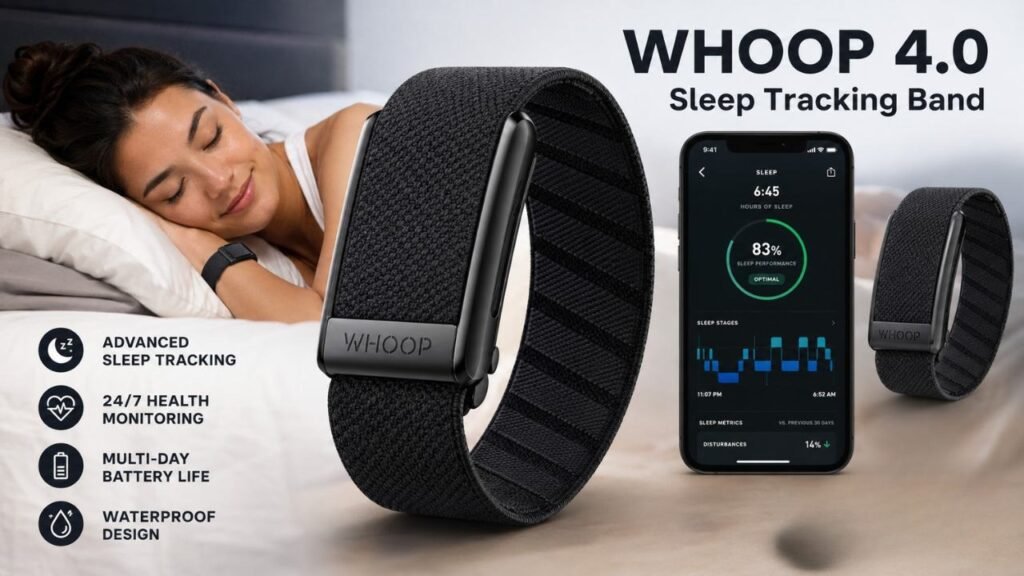WHOOP 4.0 Sleep Tracking Band