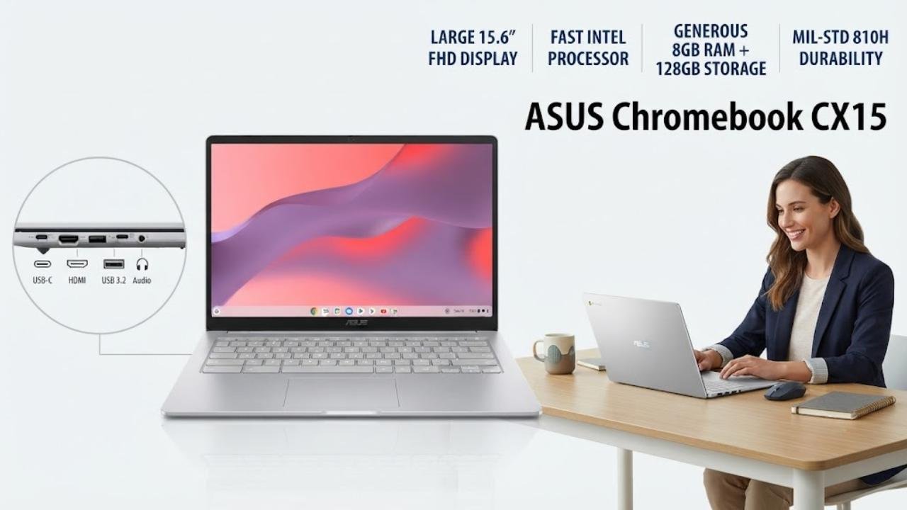 ASUS Chromebook CX15