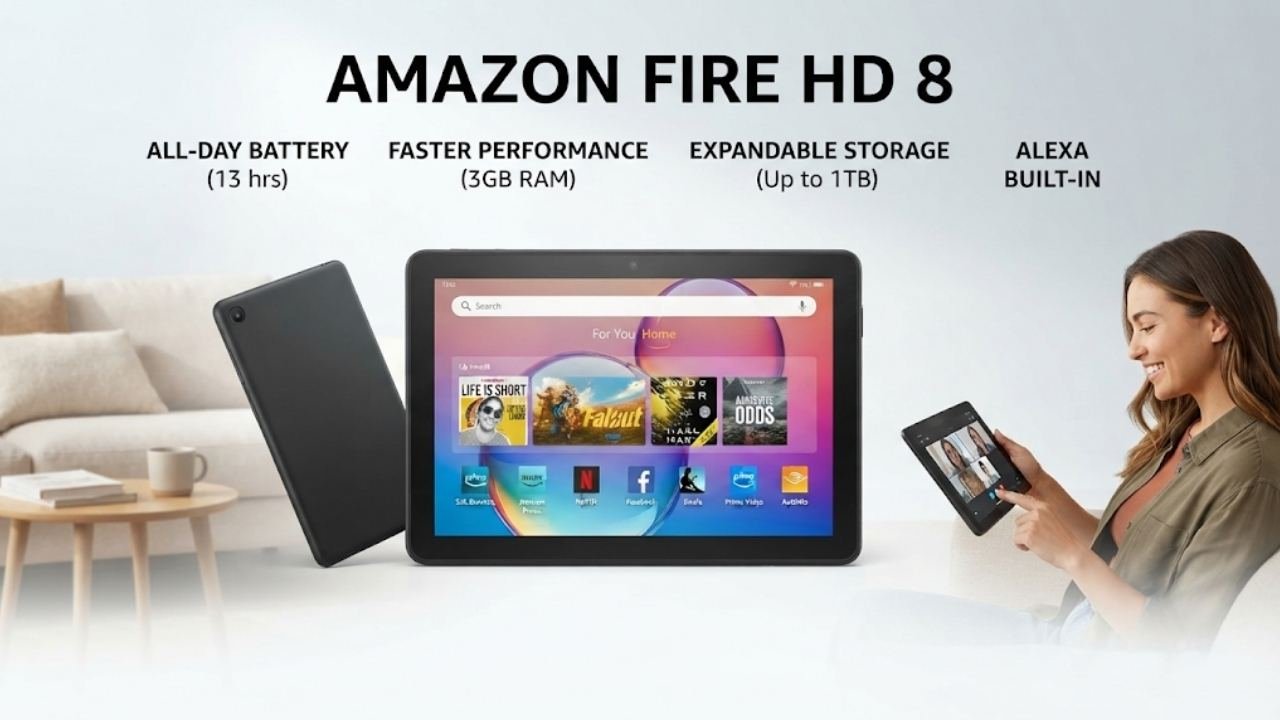 Amazon Fire HD 8 (Newest Model, 2024)