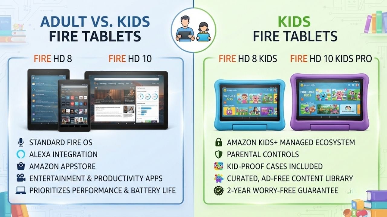 Buying Guide - How to Choose the Best Amazon Fire Tablets