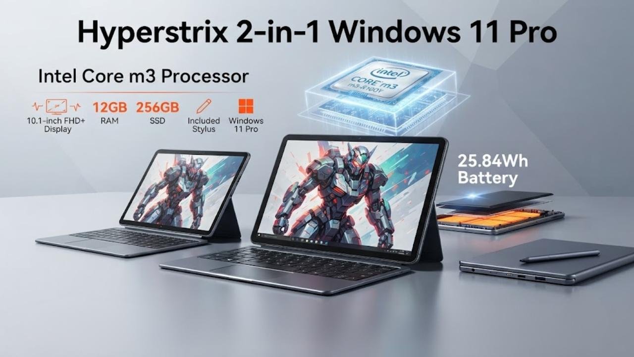 Hyperstrix 2-in-1 Windows 11 Pro